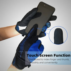 Men's Outdoor Non-slip Touch Screen Gloves for Running Cycling Driving