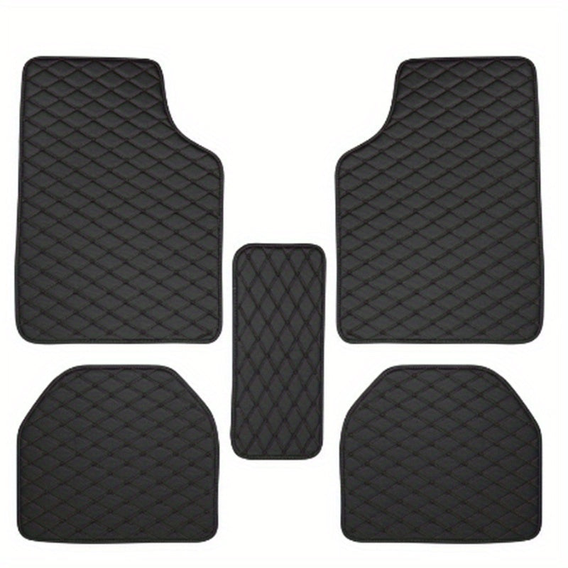 Waterproof Leather Car Carpet Set