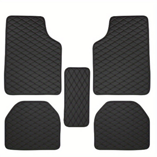 Waterproof Leather Car Carpet Set