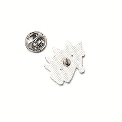 Brown Hedgehog Modeling Personalized Brooch Clothing Pin