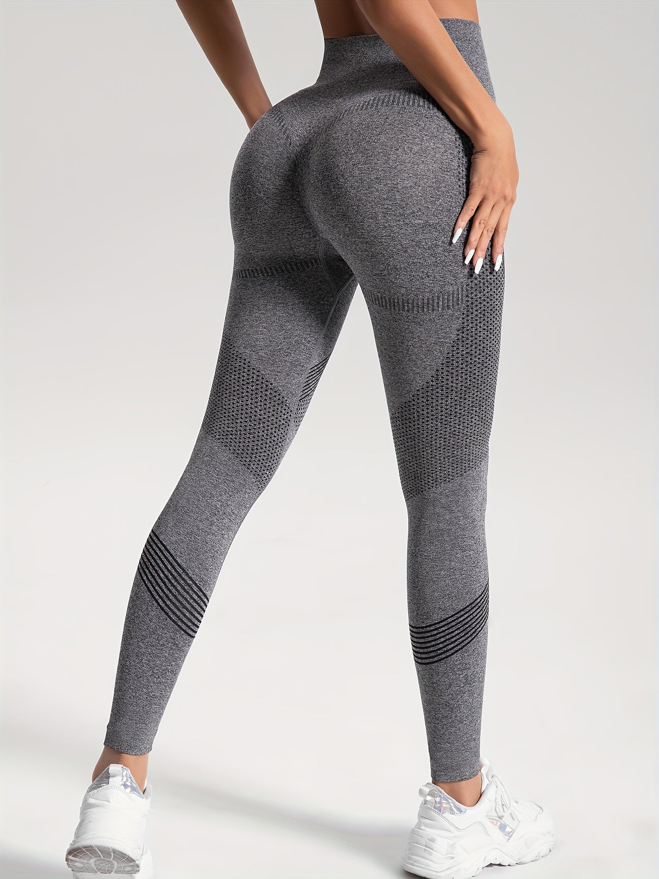 3pcs High Waisted Yoga Pants Running Leggings