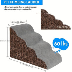 Dog Stair Climber for High Beds Couches Sofa