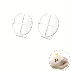 2PCS Makeup Mixing Palette With Spatula Transparent Acrylic Cosmetic Palette