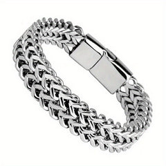 Hip Hop Titanium Steel Thick Version Street Trendsetter Men Bracelet