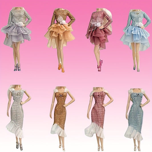 11.5 Inch Doll Clothes Skirt Suit Dress for Doll