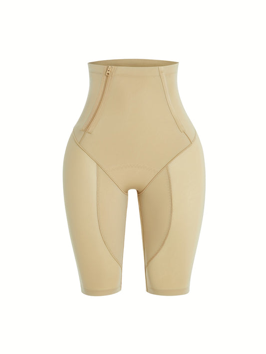 High Waist Tummy Control Butt Lifting Zipper Panties