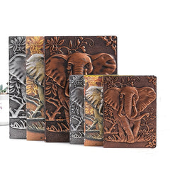 European Embossed Retro Notebook Notepad 100 Sheets