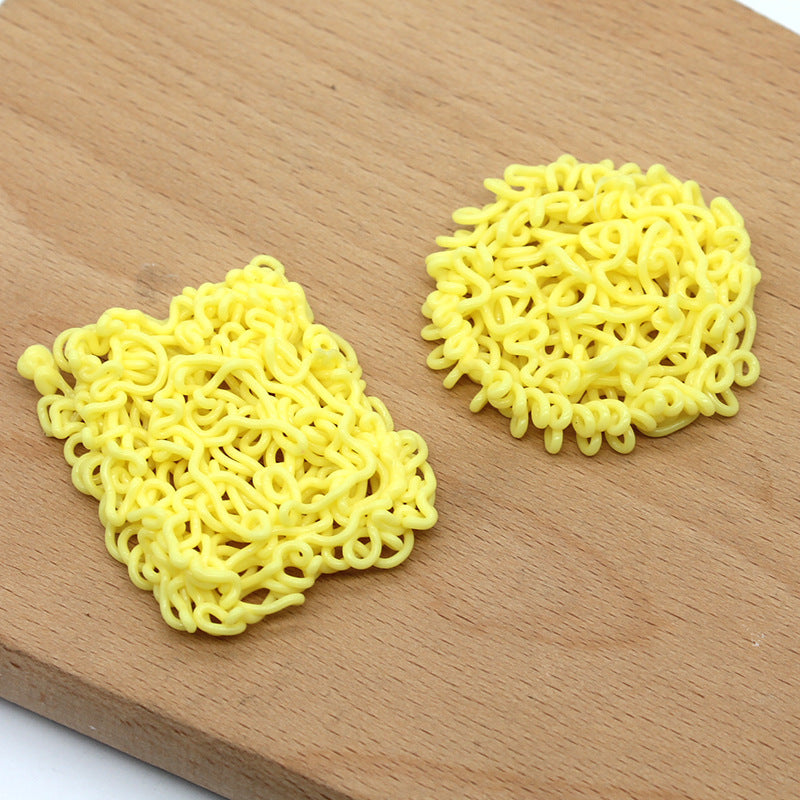 1pc Yellow Instant Noodles Model for Doll House DIY Crafts