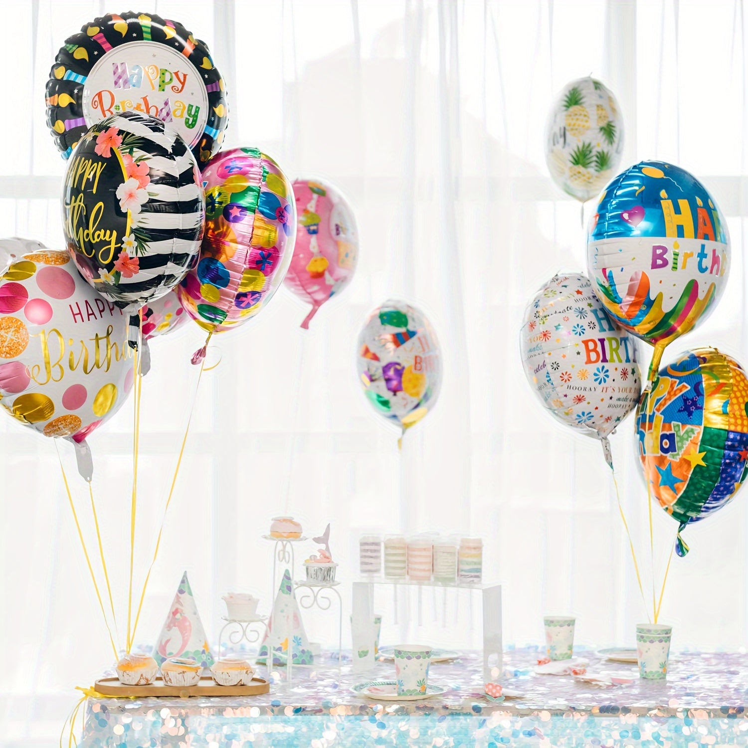 5pcs 18 inch Round Balloons Party Decorations Birthday Wedding Celebrations