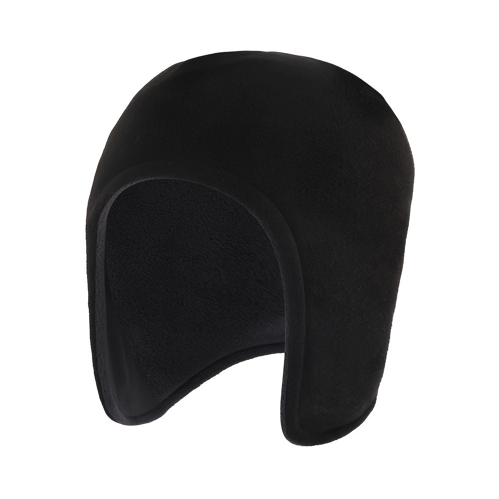 Men's Women's Fleece Hat & Earmuffs Winter Sleeping for Elderly