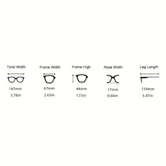 Pearl Decor Cat Eye Sunglasses Wrap Around Eyewear