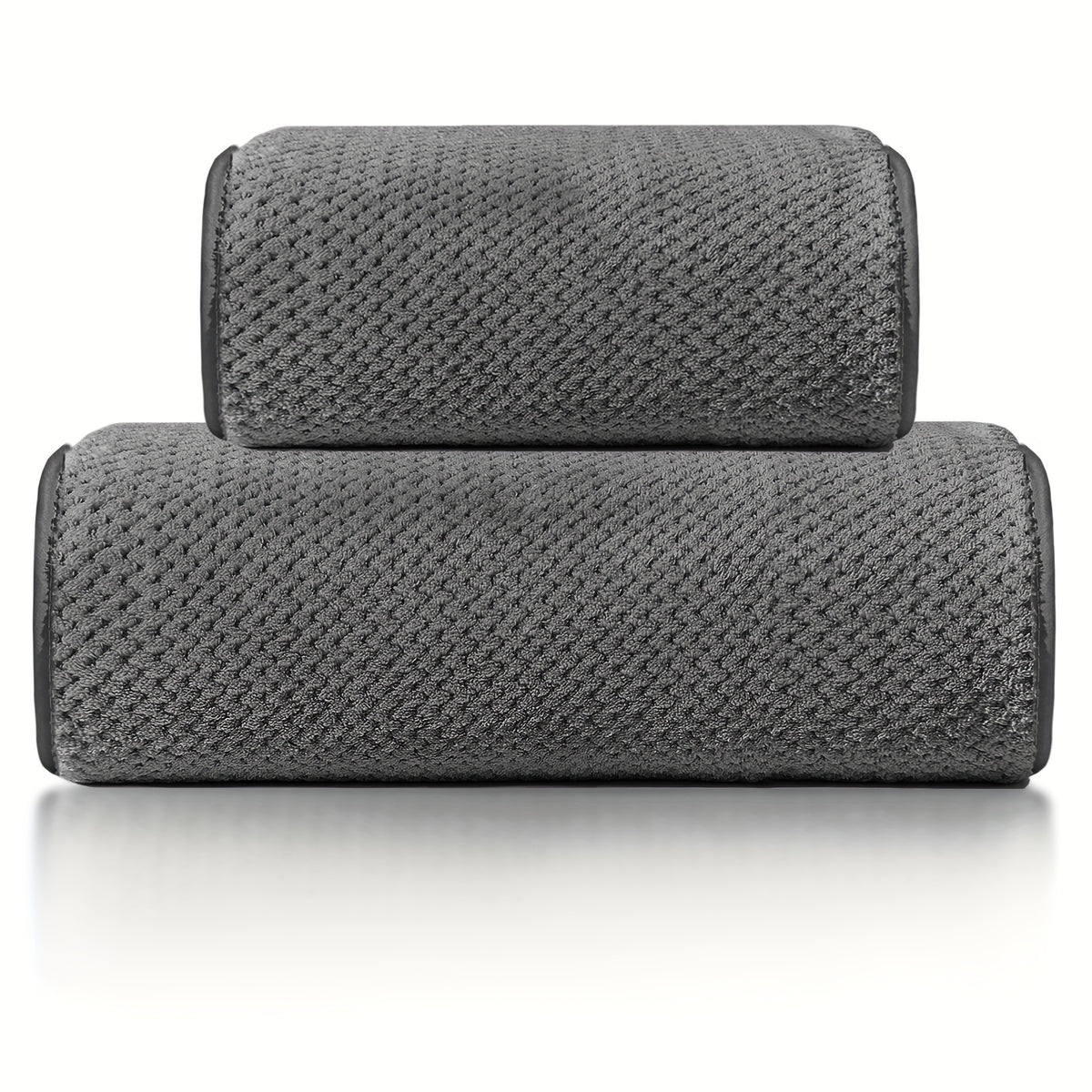 2pcs Microfiber Towel Set Quick Dry Soft Hand Bath Towel