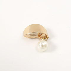 Pearl Pendant Scarf Ring Pin Clip Shawl Fixed Buckle