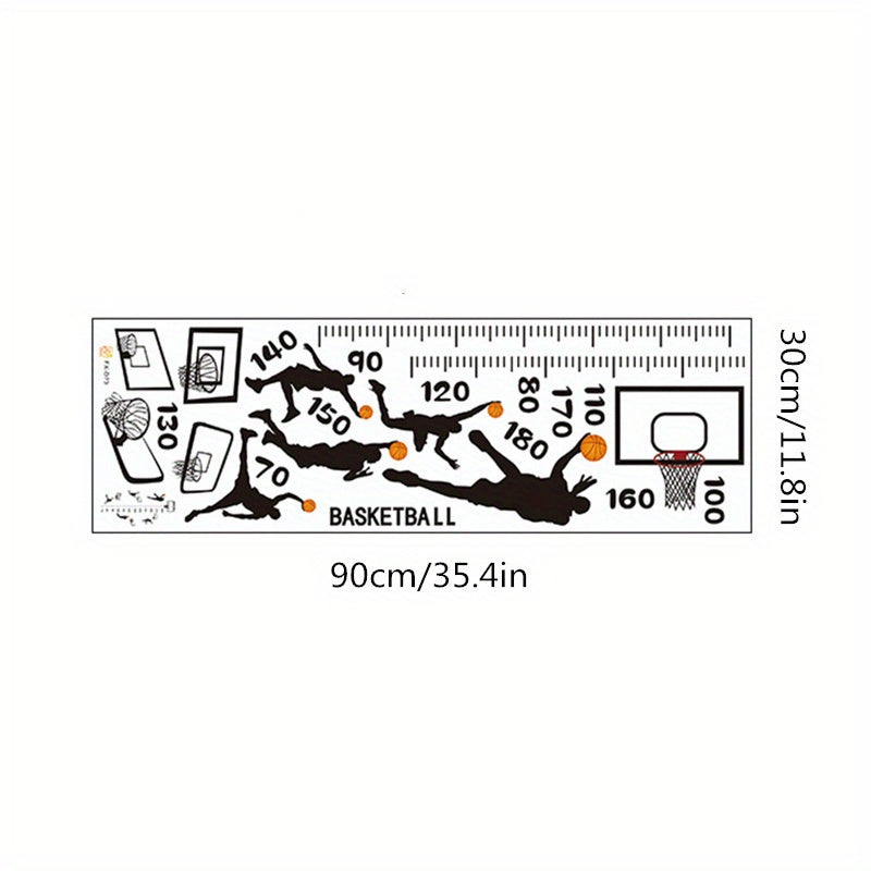 Basketball Boy Cartoon Astronaut Wall Sticker