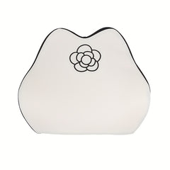 Camellia Car Neck Pillow Memory Foam Waist Cushion for Comfortable Sitting