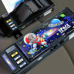Password Lock Pencil Case Stationery Box