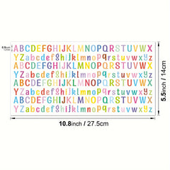 208pcs Mini Waterproof Letter Stickers DIY Decoration