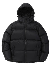 Men's Duck Down Jacket Windproof Hooded Puffer Coat