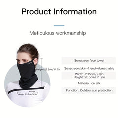 Cooling Balaclava Face Mask UV Protector Neck Gaiter