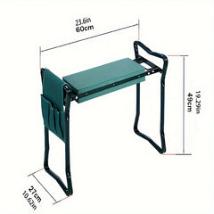 Folding Garden Kneeling Stool with Fabric Bag Multifunctional Tool