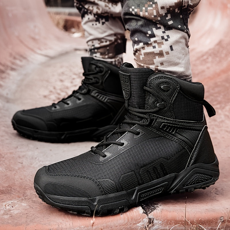 Men's High Top Non slip Platform Hiking Shoes