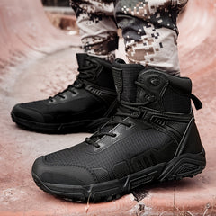 Men's High Top Non slip Platform Hiking Shoes