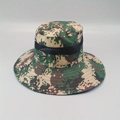 Men's Sunscreen Large Brim Sun Hat Outdoor Travel Fishing Hat