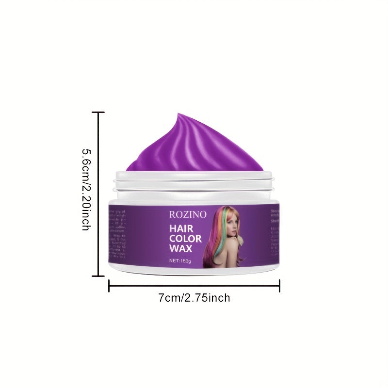 150g Disposable Hair Dye Mud DIY Hair Dye Wax Hair Clay Long lasting