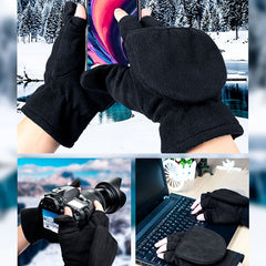 1pair Leak-proof Finger Gloves for Outdoor Activities