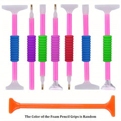 Diamond Painting Pen Set with Accessories - Ergonomic Roller Drill Pen