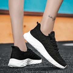 Women's Solid Running Shoes Soft Comfortable Casual Wear Non Slip Breathable