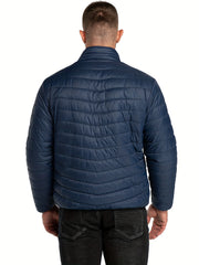 Men's Stand Collar Lightweight Thermal Winter Jacket