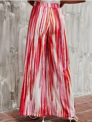  Tie Dye Wide Leg Sports Pants