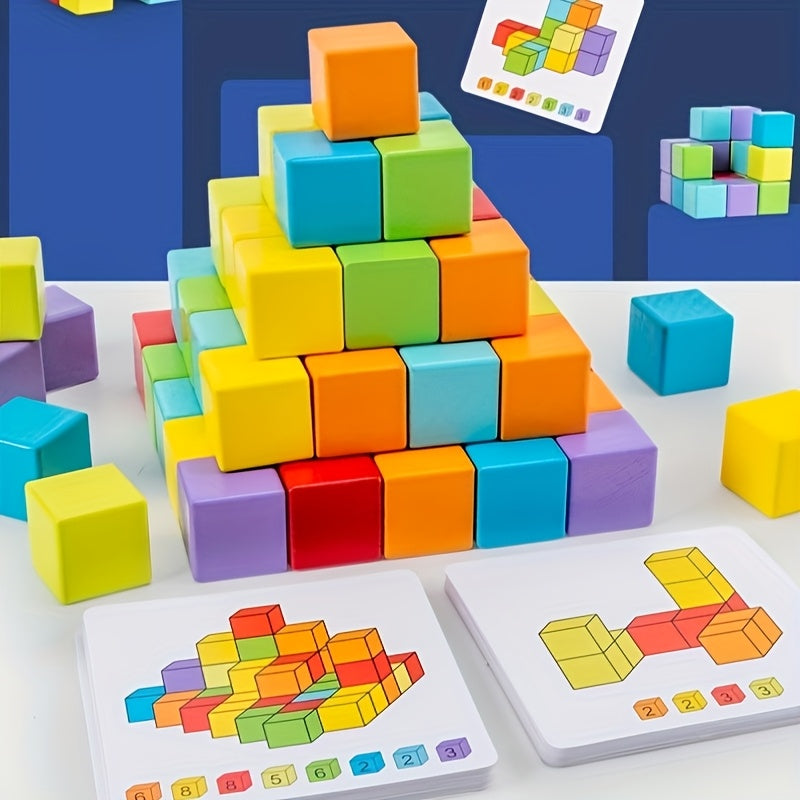 Wooden Sensory Training Geometry Sorting Toy