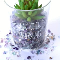 Natural Colorful Fluorite Chips Tumbled Stones Gravel Healing Crystals