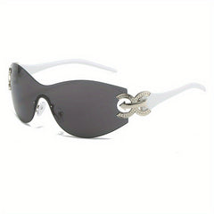 Y2K Gradient Sunglasses UV400 for Women Men