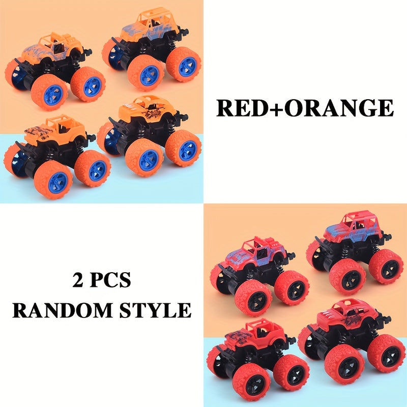Inertia Fall Resistant Off Road Vehicle Toy Car