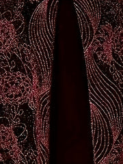  Glitter Floral Print Maxi Dress
