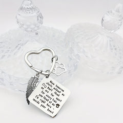 Pet Memorial Keychain - Heartfelt Remembrance Gift