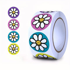 500pcs Flower Stickers Self-adhesive for Cards Envelopes Party Decoration
