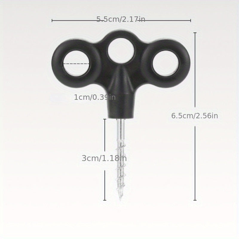 Reusable Plastic Luminous Ground Nail Camping Stake