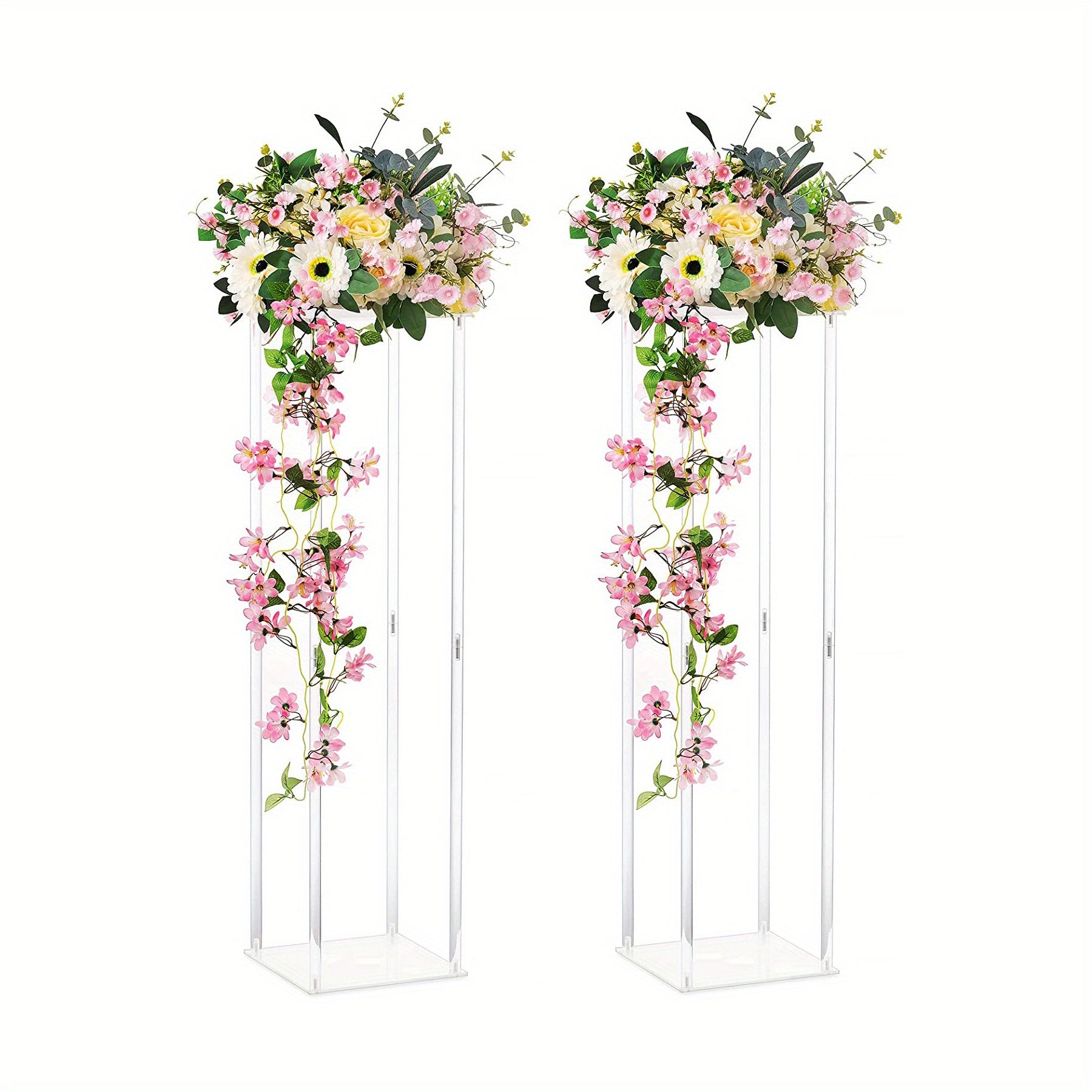 Crystal Acrylic Vases for Elegant Occasions