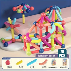 Magnetic Building Blocks For Kids Educational Toys With Changeable Shapes