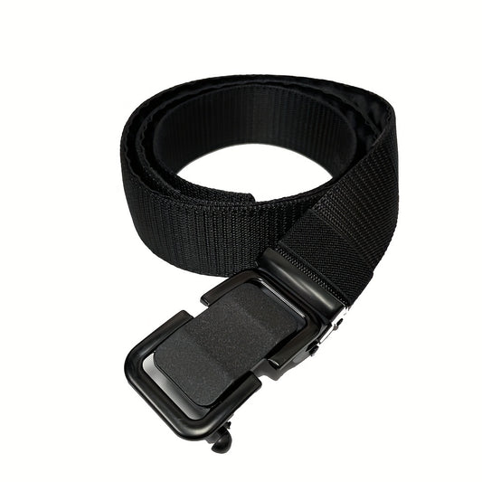 Men's Buckle Belt with Hidden Pocket Training Pants