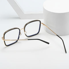 Unisex Light Blocking Glasses Clear Lens Student Eyeglasses Frame