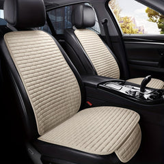 Car Seat Cover Protector Linen Front Rear Back Protect Pad Mat