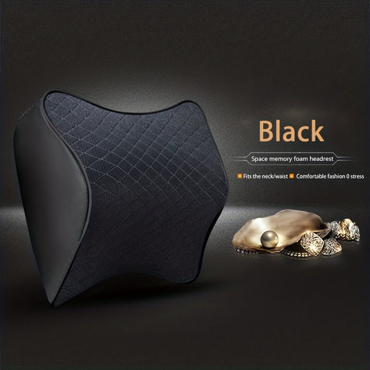 Car Neck Pillow Memory Cotton Waist Cushion Neck Protection Pillow