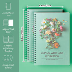 Grief Healing Workbook for Adults Coping with Loss - Guided Journaling
