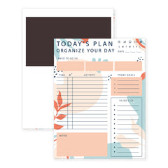 Trees 1pc Schedule Notebook 8.6x6.5 Inches 52 Sheets
