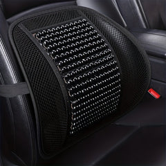 Wooden Beaded Car Lumbar Support for Summer